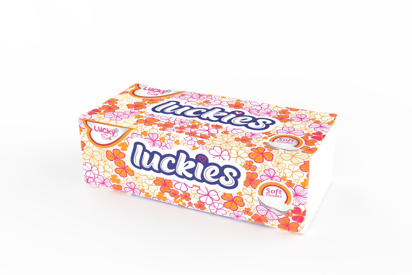 LUCKIES FACIAL TISSUES (420g)