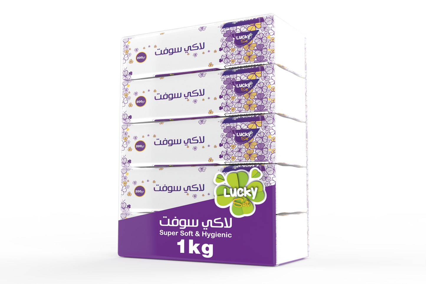 LUCKY SOFT FACIAL TISSUES (1000g)