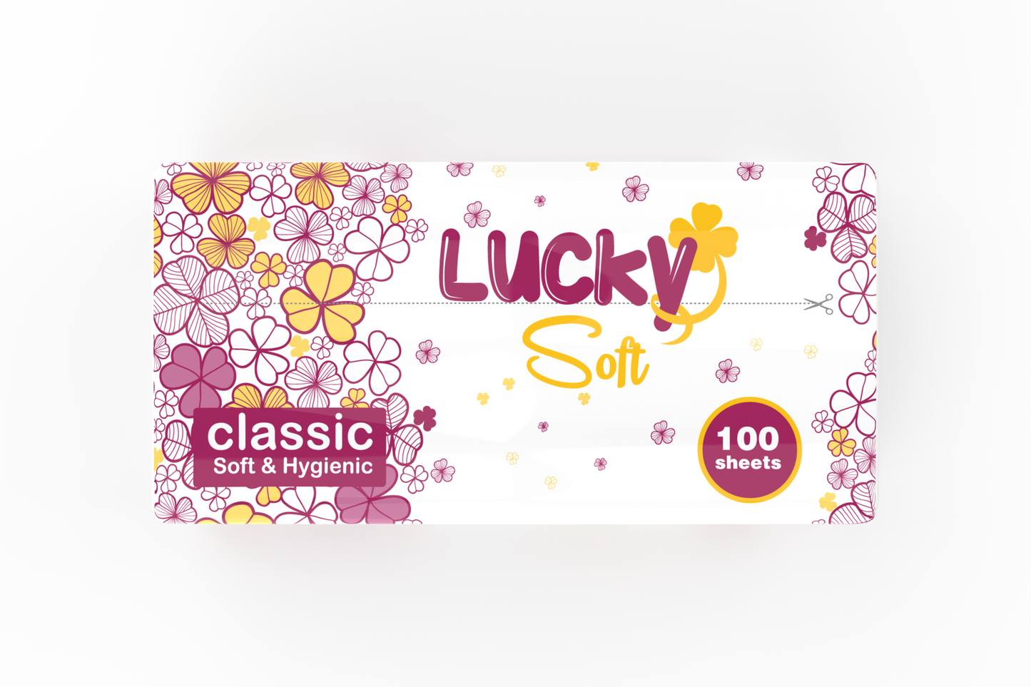 LUCKY SOFT CLASSIC FACIAL TISSUES (700g)